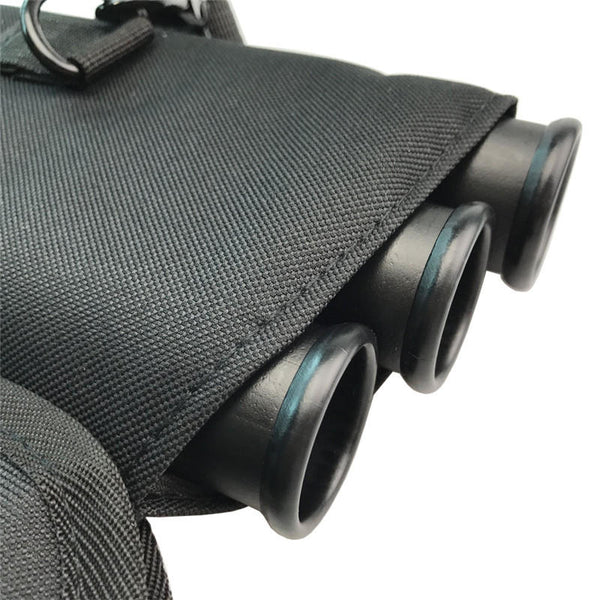 Quivers 3 Tubes Quiver Backpack Arrow Holder Cave Hunting Bag For Archery Recurve Compound Bow Longbow