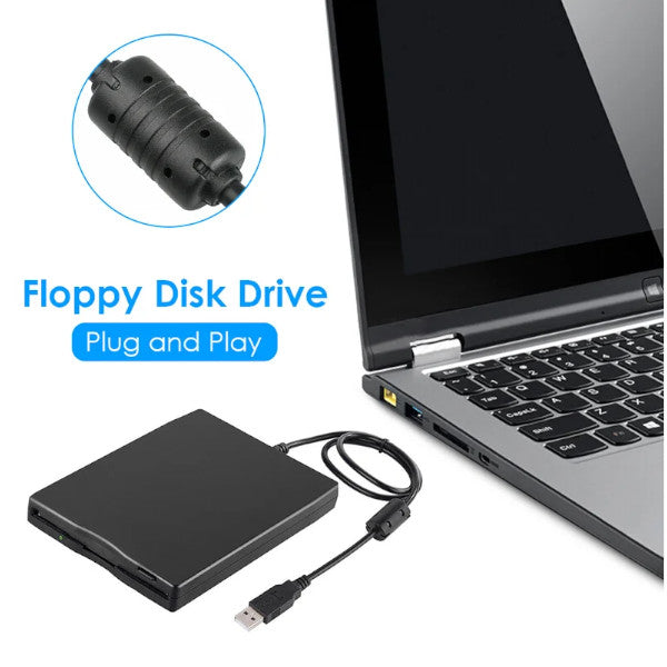 3.55 Inch Floppy Drive Portable Usb Mobile Disk 1.44Mb External Diskette Fdd For Laptop Notebook Computer Floppy Zip & Jaz Disks