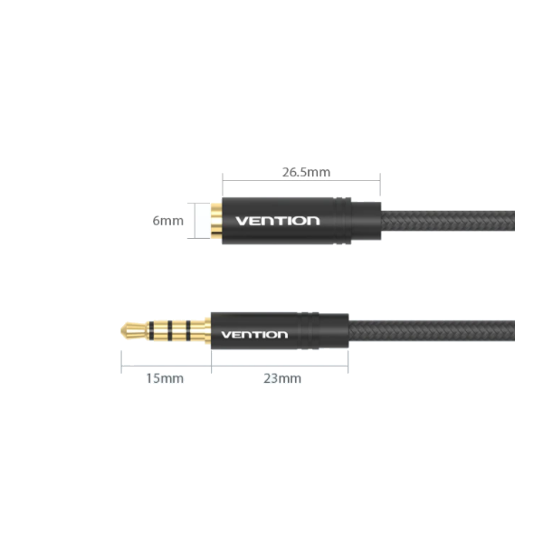 3.5Mm Audio Extension Cable Jack Male To Female Aux For Headphones Huawei P20 Iphone 6S Mp4 Player Cables & Adapters