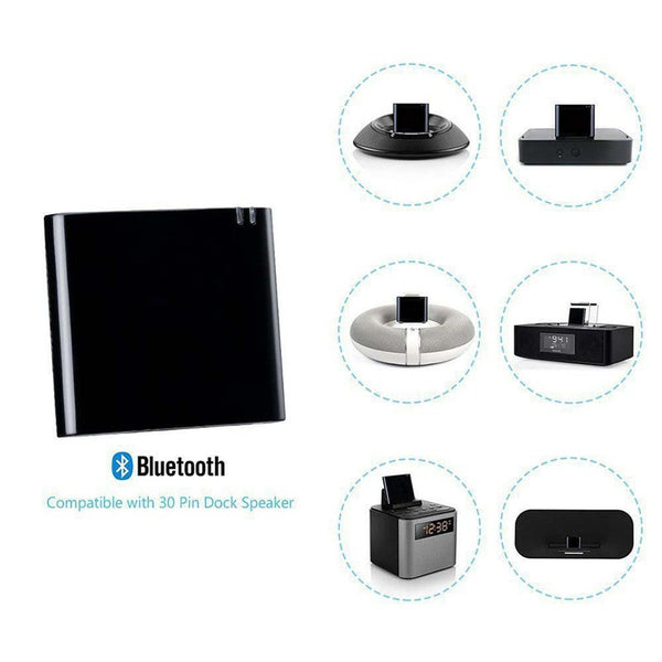 30 Pin Bluetooth Music Receiver Mini 4.1Edr A2dp Avrcp Class Dock