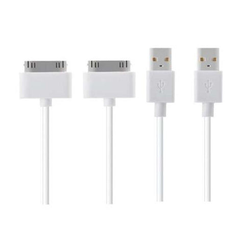 30 Pin Charging Cable 1M2pcs White Cables & Adapters