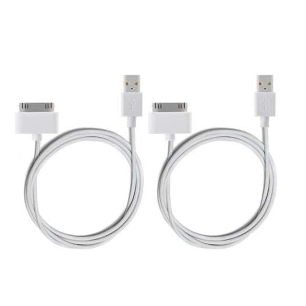 30 Pin Charging Cable 1M2pcs White Cables & Adapters