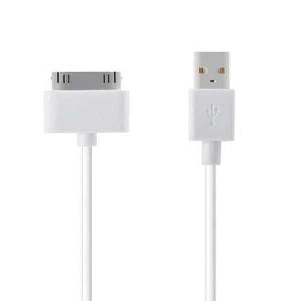 30 Pin Charging Cable 1M2pcs White Cables & Adapters