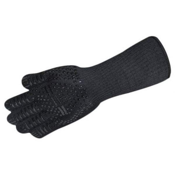 300 500 Centigrade Extreme Heat Resistant Bbq Gloves Black Barbecue Tools