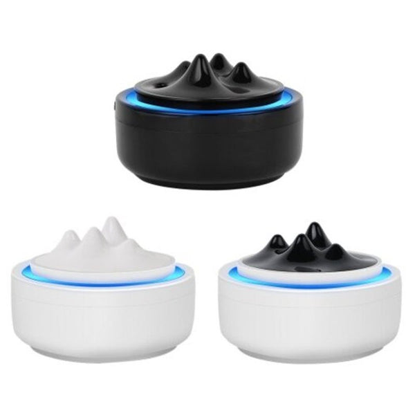 300Ml Aromatherapy Humidifierwith Led Colorful Nightlight Function 2 Spray Modes For Home Office White