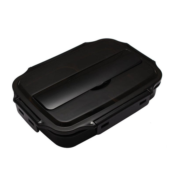 Stainless Steel Bento Lunchbox Heat Resistant Leakproof Food Container 3 Compartments Lunchboxes