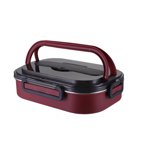 Lunch Box 304 Stainless Steel Leak Proof 1300Ml Adult Office Student School Wild Camping Food Container Lunchboxes