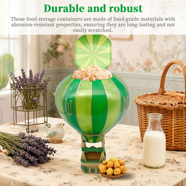 2026 Wicked Hot Air Balloon Popcorn Bucket Personalized Novelty Ornament Fun Home Decor Gift For Christmas Decorative Plates & Bowls