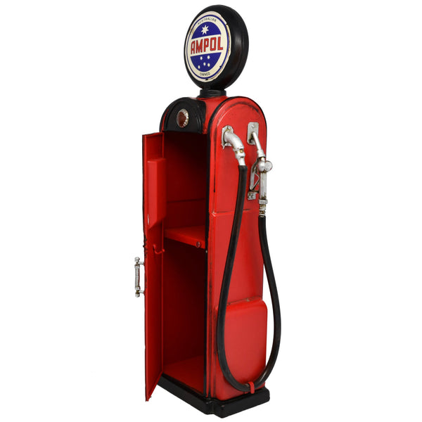 Ampol Petrol Pump Handmade Metal Ornament 46 Centimetres Tall Figurines