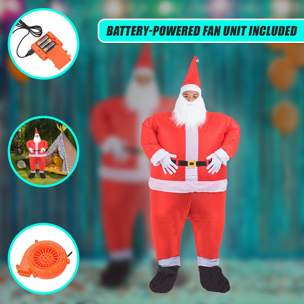 Santa Inflatable Costume Unisex Costumes