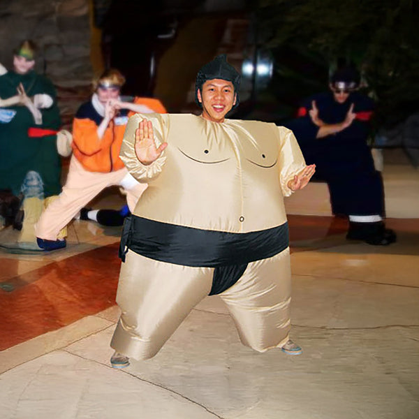 Sumo Inflatable Costume Parties Events Halloween Unisex Costumes