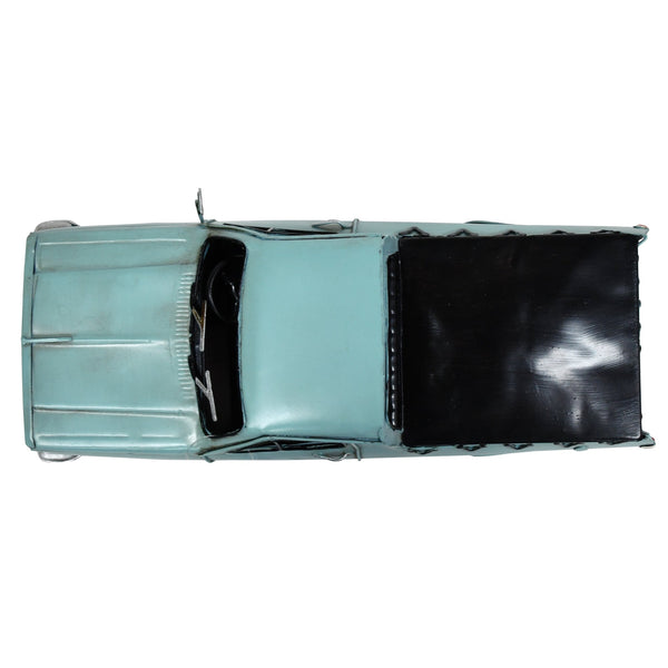 Hr Holden Ute Metal Ornament In Pale Blue Vintage Design 28 Centimetres Figurines