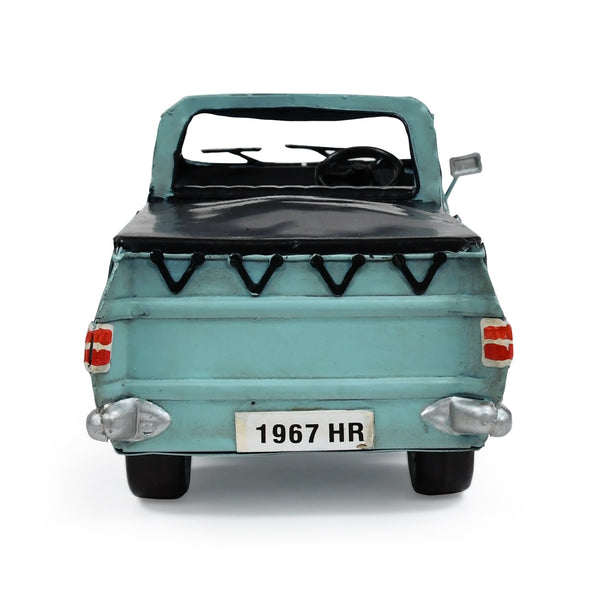 Hr Holden Ute Metal Ornament In Pale Blue Vintage Design 28 Centimetres Figurines