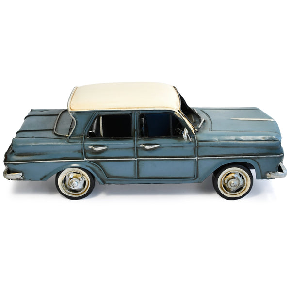 Ej Holden Sedan Metal Ornament Blue Handmade Decorative Item Figurines