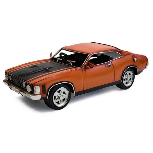 1972 Ford Falcon Xa Gt Coupe Metal Car Ornament Handmade Decorative Piece Figurines