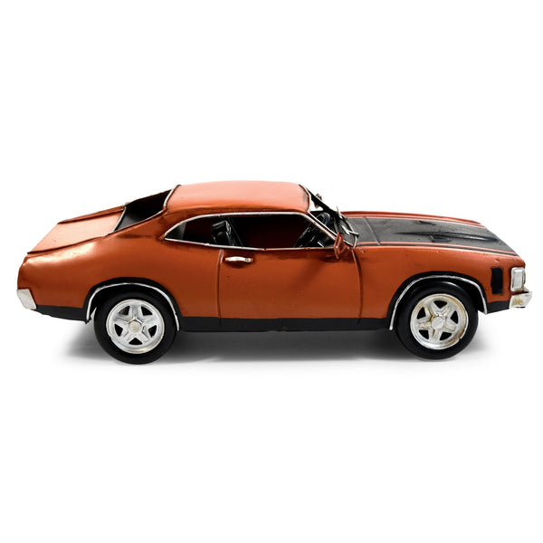 1972 Ford Falcon Xa Gt Coupe Metal Car Ornament Handmade Decorative Piece Figurines