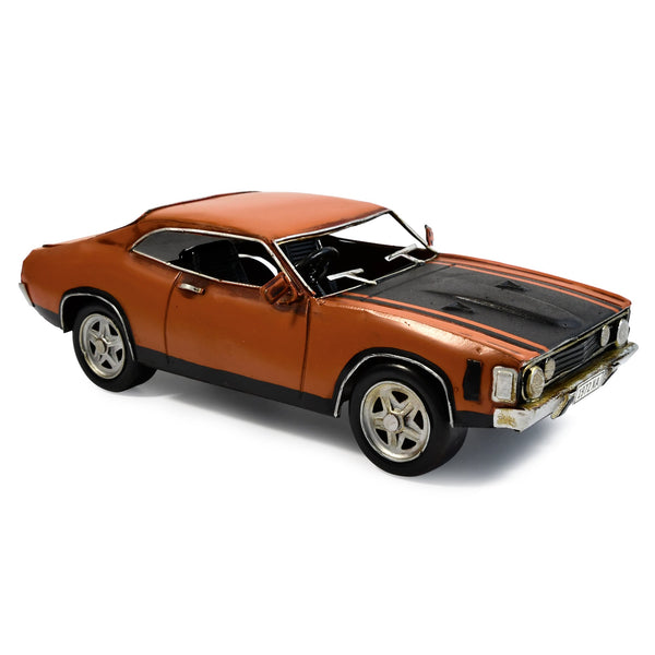 1972 Ford Falcon Xa Gt Coupe Metal Car Ornament Handmade Decorative Piece Figurines