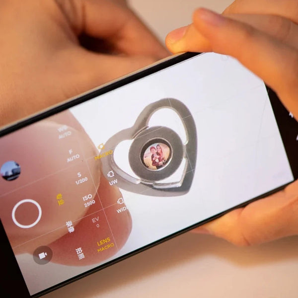 Personalized Photo Projection Necklace Custom Photos Jewelry Heart Love Memorial Anniversary Gift For Women Necklaces & Pendants