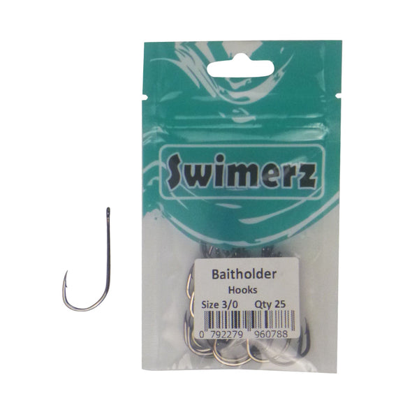 Swimerz 3/0 Baitholder Hook Qty 25 Hooks