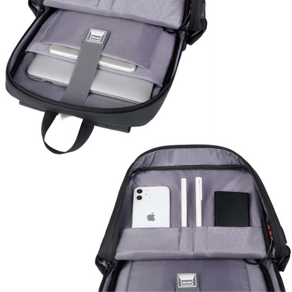 Business Backpack For Men Multifunctional Student Schoolbag New Large Capacity Usb Charging Rucksack 15.6 Inch Laptop Bag