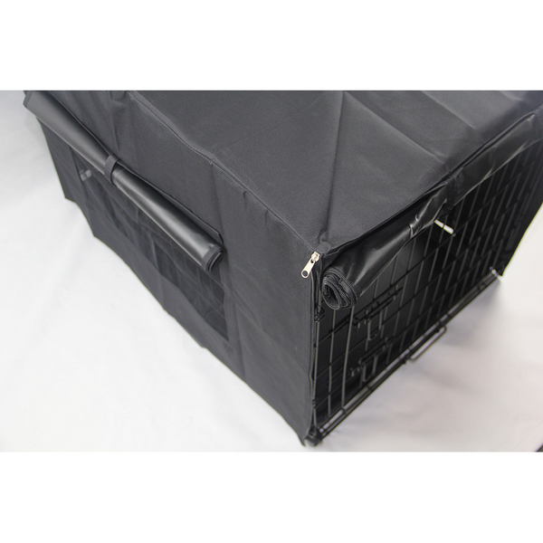 36' Dog Cat Rabbit Collapsible Crate Pet Cage Canvas Cover