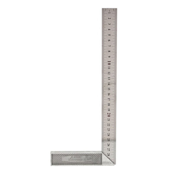 30Cm12 Inch Metal Engineers Try Square Set Measurement Tool Right Angle 90 Degrees L Shape Squares