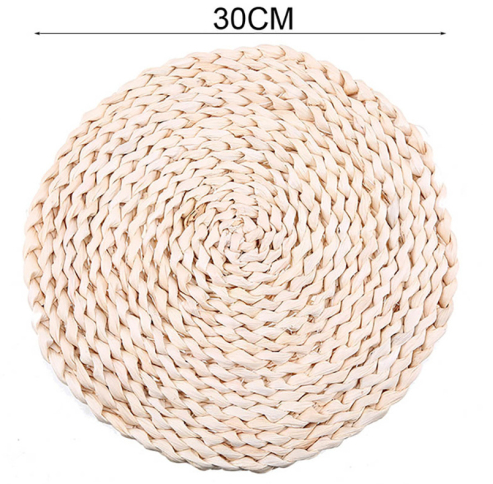 Round Woven Coasters Placemats