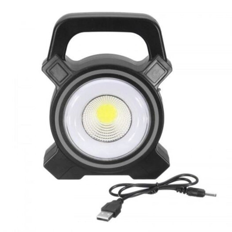 30W Solar Rechargeable Led Flood Black Lanterns