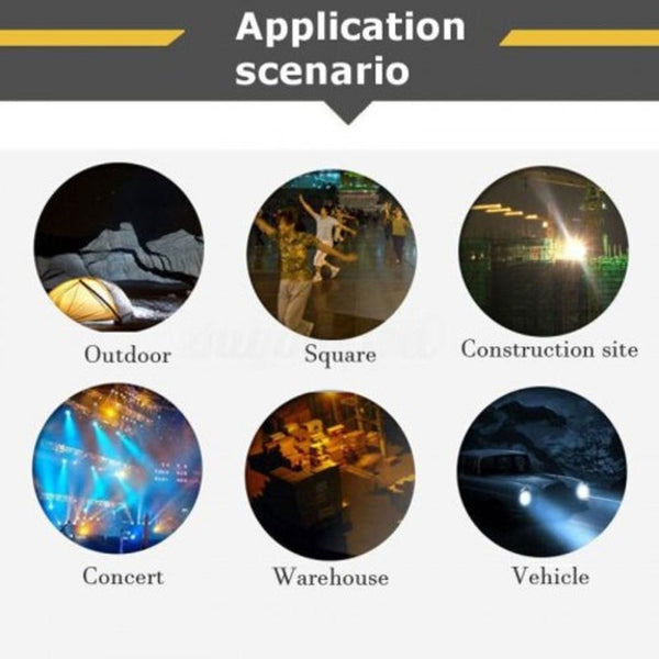 30W Solar Rechargeable Led Flood Black Lanterns