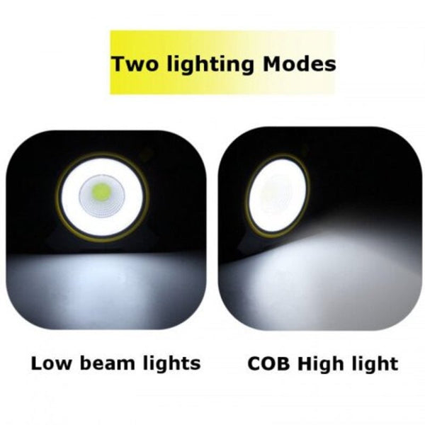 30W Solar Rechargeable Led Flood Black Lanterns