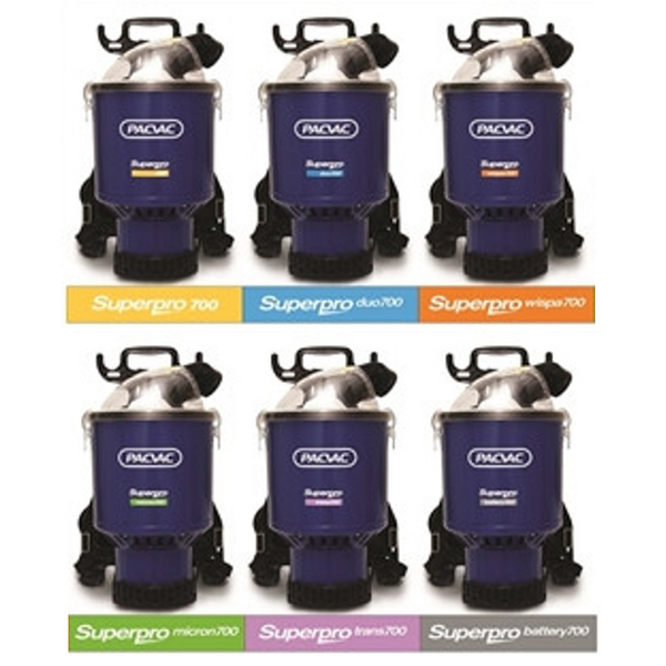 Hygieia 30 X Paper Dust Bags For Pacvac Superpro 700 Series Vacuum Cleaner Bags