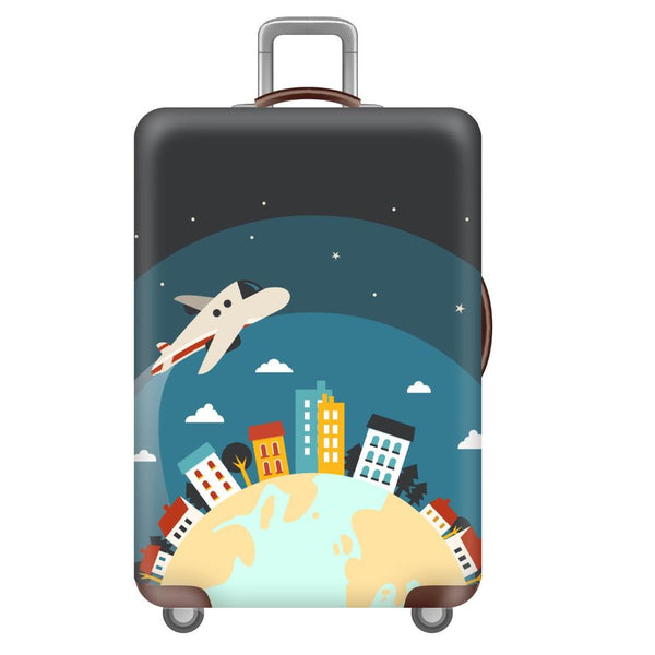 Polyester Suitcase Cover For Pull Rod With Various Designs And Sizes Other Luggage