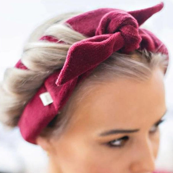 Headband Curler Heatless Hair Roller Stick Curling Rod No Set Tool Kit Rollers & Curlers