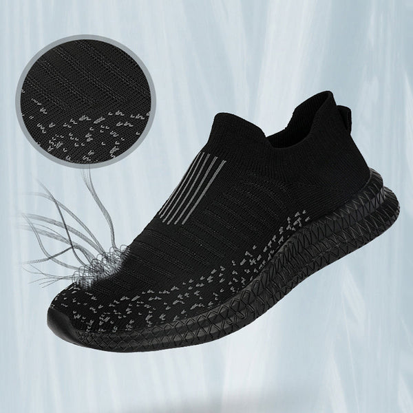 Mesh Sneakers For Men Non Slip Walking Running Shoes Breathable Lightweight Athletic Shoes