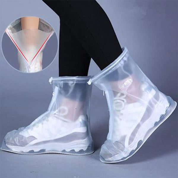 Waterproof Non Slip Reusable Pvc/Silicone Sole For Rain/Snow Unisex Shoe Covers