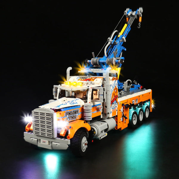 Compatible With Lego 42128 Heavy Duty Trailer Lighting Gc Series Integrated Building Toys Sets & Packs