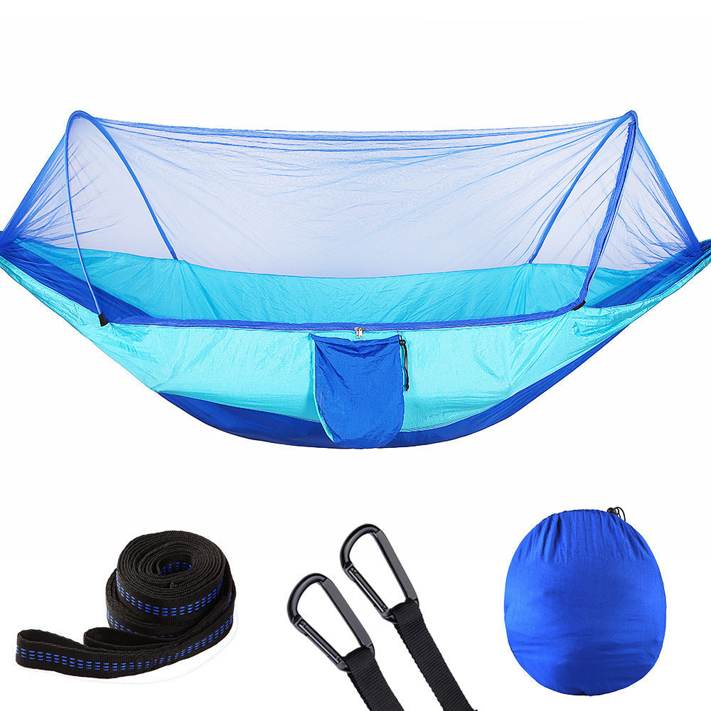 Fully Automatic Quick Opening Hammock With Mosquito Net Hammocks