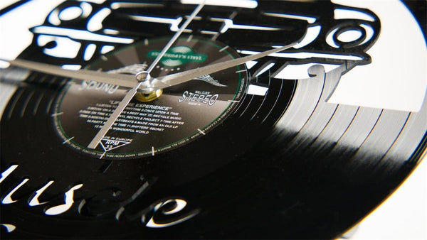 Vinyl Clock Muscle Car 30Cm Recycled Record Wall Wall Clocks