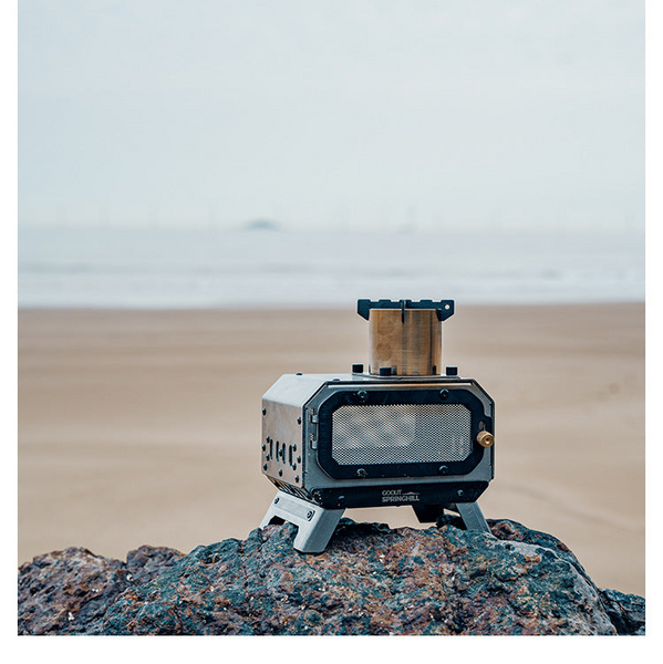 Spring Mountain Mini Incense Burner 2.0 Foldable Outdoor Camping Wood Stove Candle Holders & Accessories