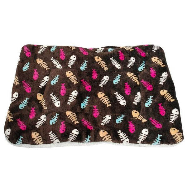 Soft Warm Dog Bed Pet Cushion Fleece Mat Pet Beds