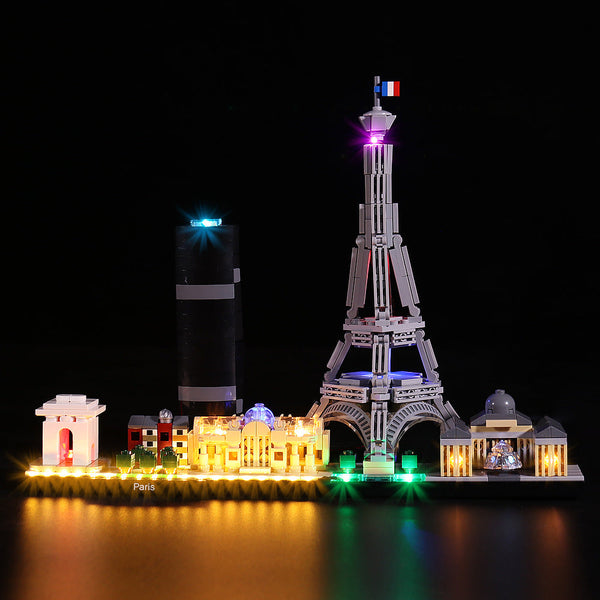 Vonado Lighting Is Compatible With Lego 21044 Building Blocks Skyline Paris City Led Accessories Set Building Toys Sets & Packs