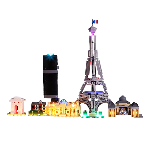 Vonado Lighting Is Compatible With Lego 21044 Building Blocks Skyline Paris City Led Accessories Set Building Toys Sets & Packs