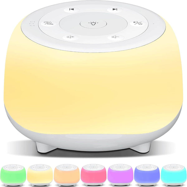 Sound Machine With White Noise Night Light And For Baby's Soothing Sleep Relaxation Night Lights