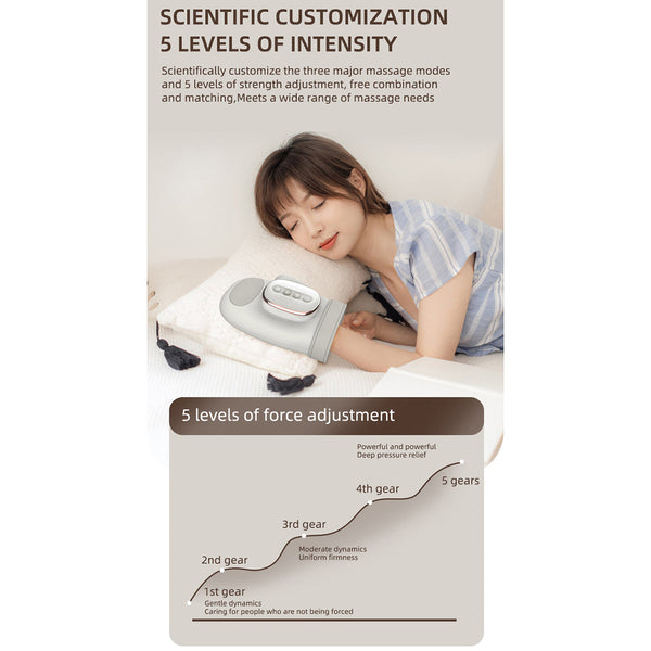 Hand Heating And Compress Air Beauty Finger Palm Wrist Joint Massager Massagers