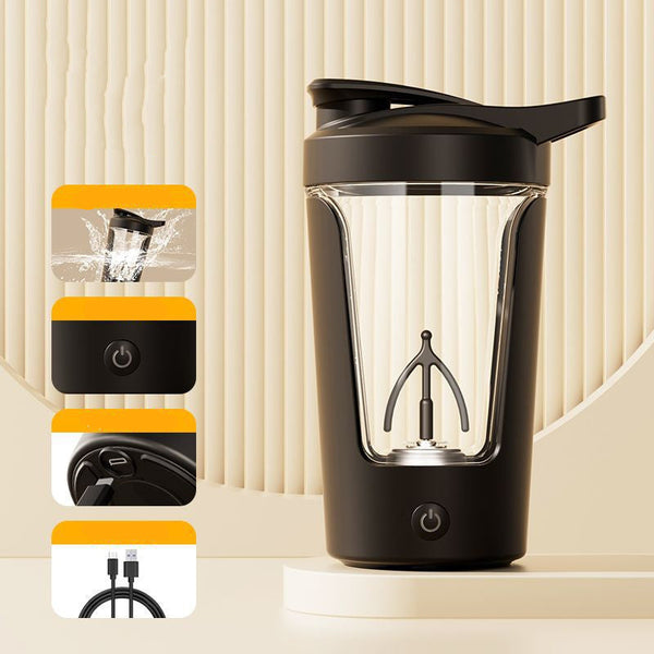 400 Millilitre Electric Protein Powder Mixing Cup Automatic Shaker Mixer Blender Shake Bottles & Mixers