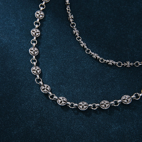 Cross Sword Waist Chain Lobster Buckle Pendant Jeans Bag Hanging Body Chains
