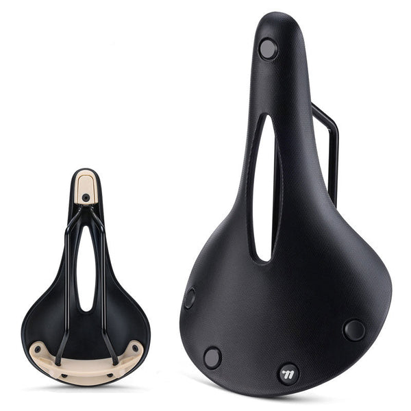 Retro Bicycle Saddle: Wear Resistant Anti Slip Multicolor Hollow Cushion For Road Bikes Bmx Mtb Touring Saddles & Seats