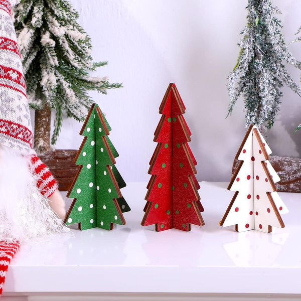 Christmas Decorative Tree Holiday Home Decoration Party Ornament Craft Seasonal Decorations