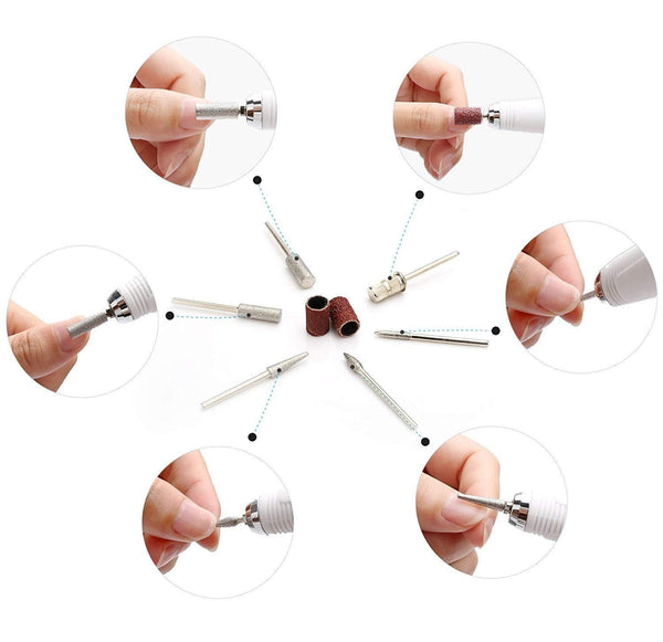Nail Polish Remover 35000 / 20000 Rpm Electric Drill Machine File Set Nail Art Tools