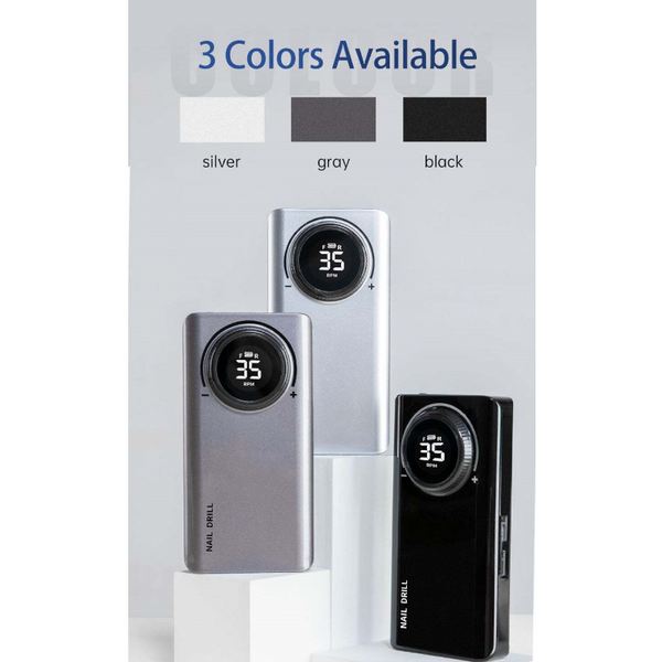 35000 Rpm Electric Nail Drill Machine Usb Charging For Gel Polish Profession Manicure & Pedicure Tools & Kits